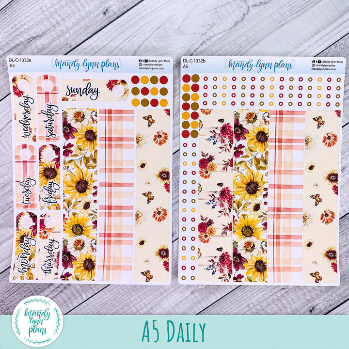 A5 Daily Kit || Warm Autumn || DL-C-1332
