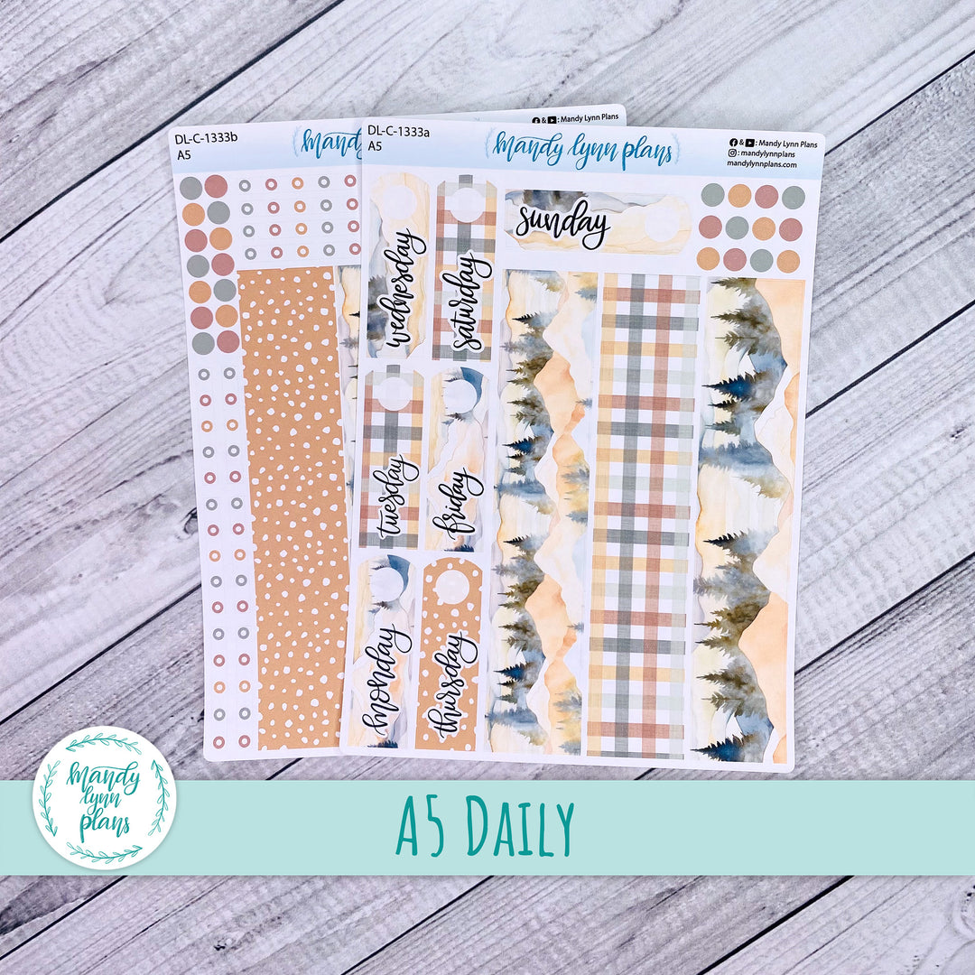 A5 Daily Kit || Mountains || DL-C-1333