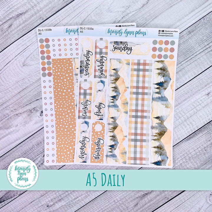 A5 Daily Kit || Mountains || DL-C-1333