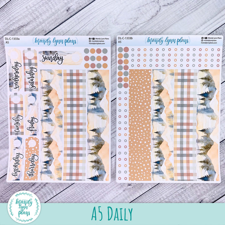 A5 Daily Kit || Mountains || DL-C-1333