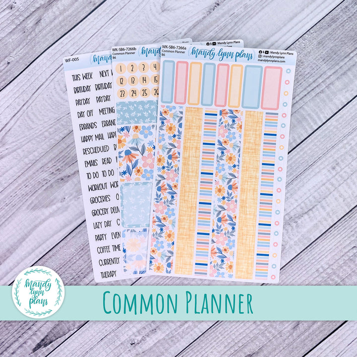 A5, B6, N1 & N2 Common Planner Weekly Kit || Spring Days || 266
