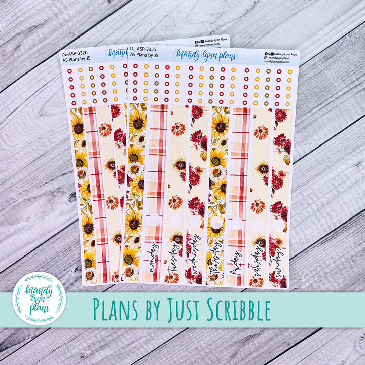 A5 Plans by Just Scribble Daily Kit || Warm Autumn || DL-A5P-332