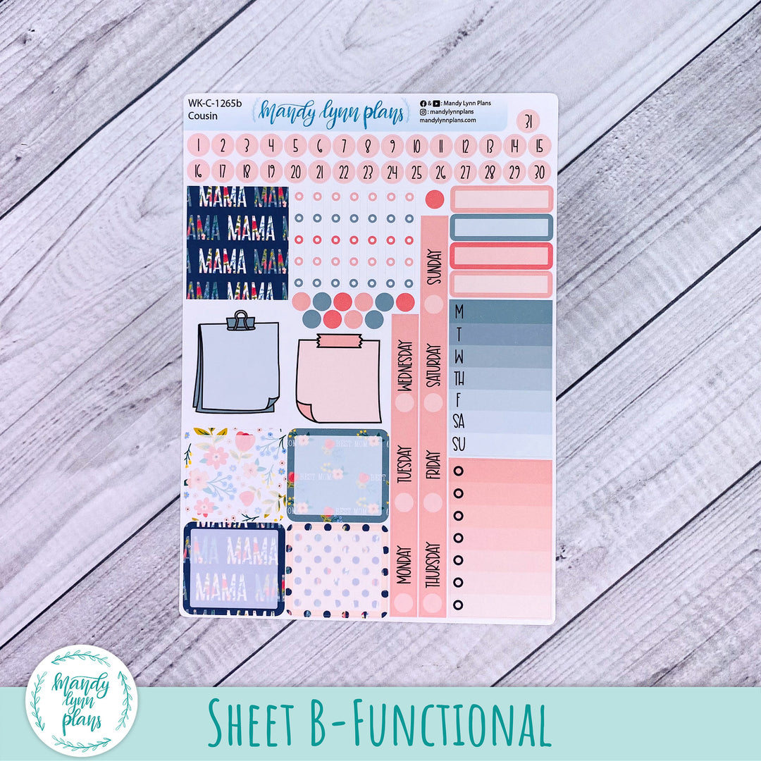 Hobonichi Cousin Weekly Kit || Mama || WK-C-1265