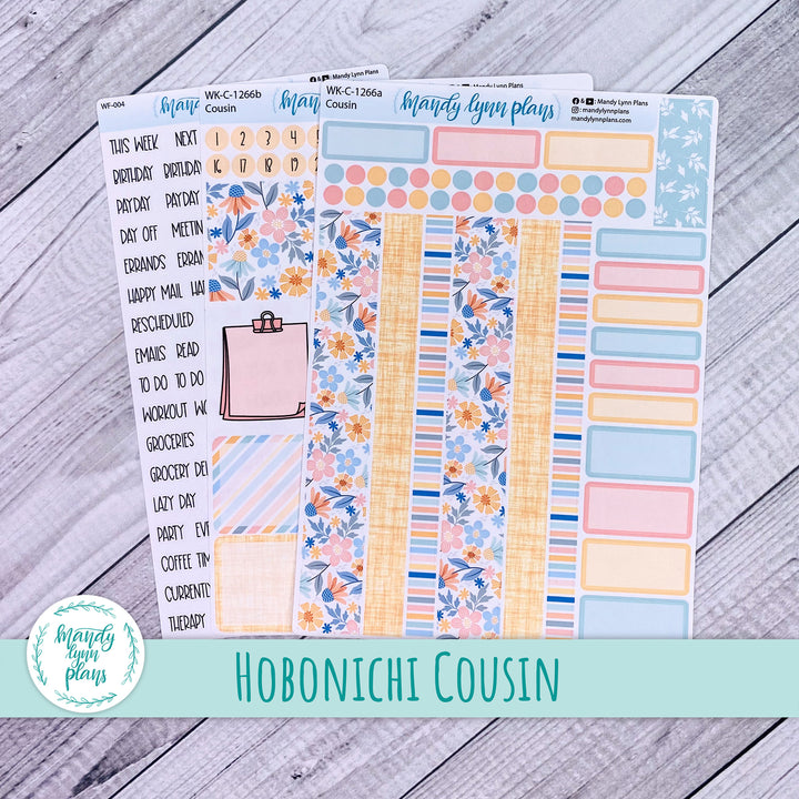 Hobonichi Cousin Weekly Kit || Spring Days || WK-C-1266