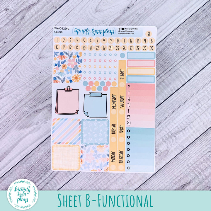 Hobonichi Cousin Weekly Kit || Spring Days || WK-C-1266