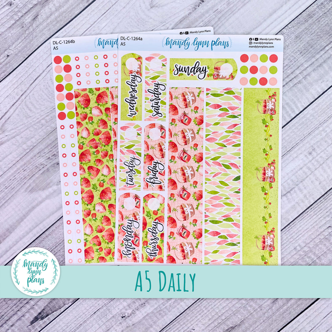 A5 Daily Kit || Strawberry Patch || DL-C-1264
