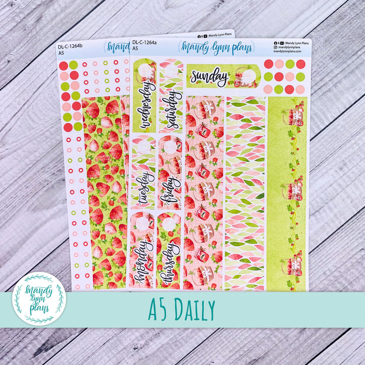 A5 Daily Kit || Strawberry Patch || DL-C-1264