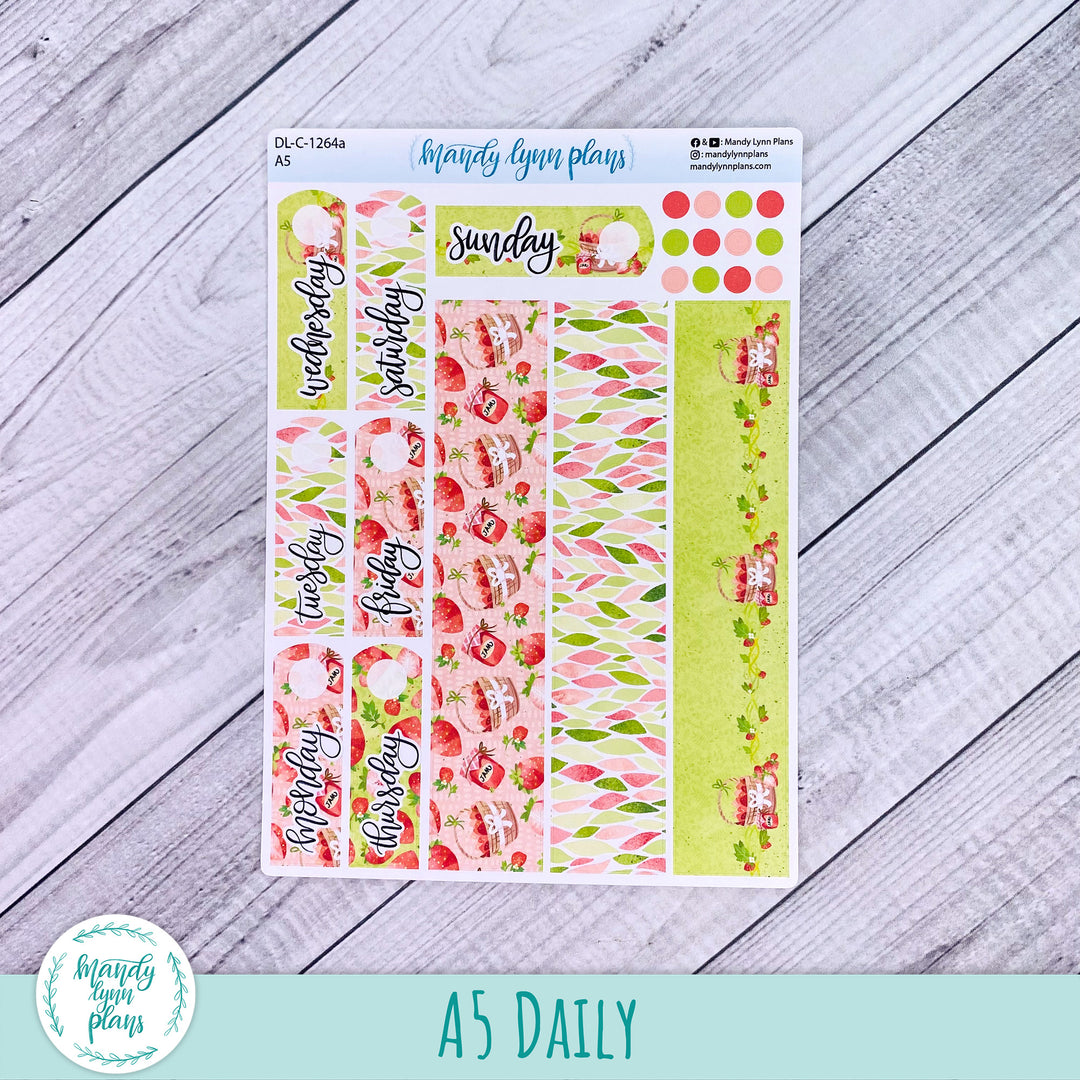 A5 Daily Kit || Strawberry Patch || DL-C-1264
