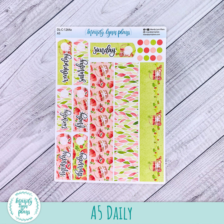 A5 Daily Kit || Strawberry Patch || DL-C-1264