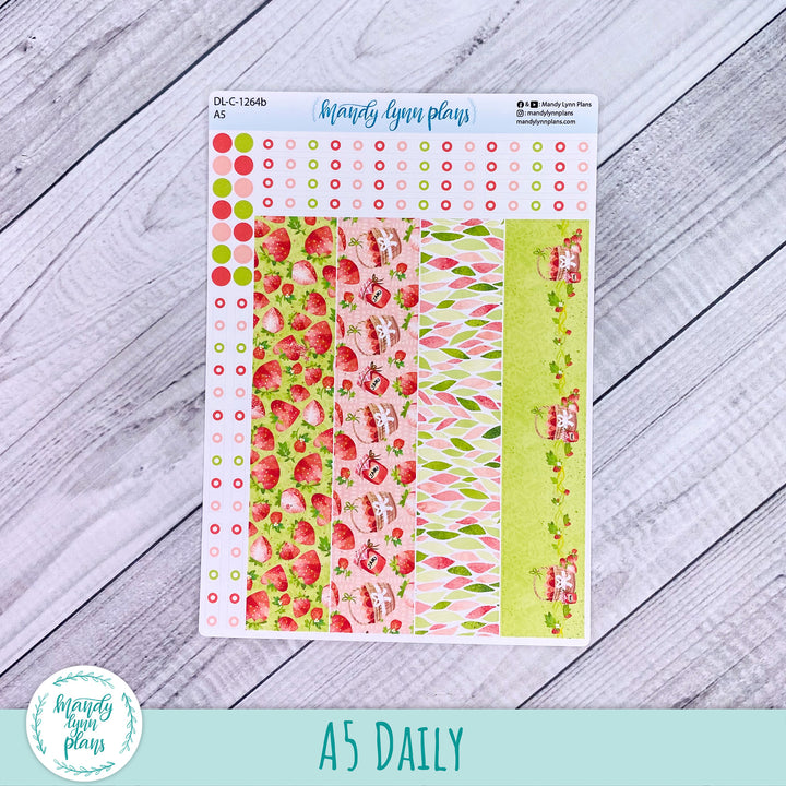 A5 Daily Kit || Strawberry Patch || DL-C-1264