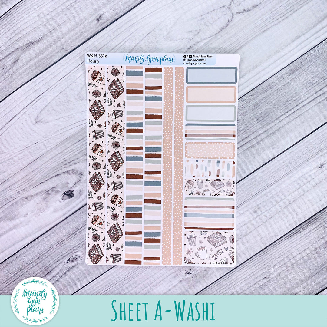 EC Hourly Weekly Kit || Coffee and Books || WK-H-331