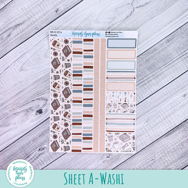 EC Hourly Weekly Kit || Coffee and Books || WK-H-331