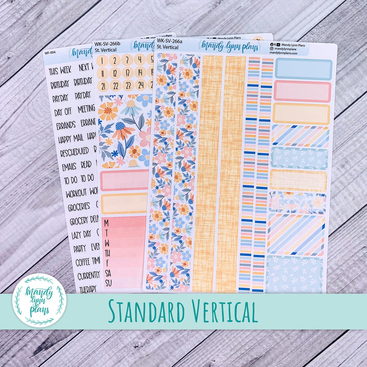 Standard Vertical Weekly Kit || Spring Days || WK-SV-266