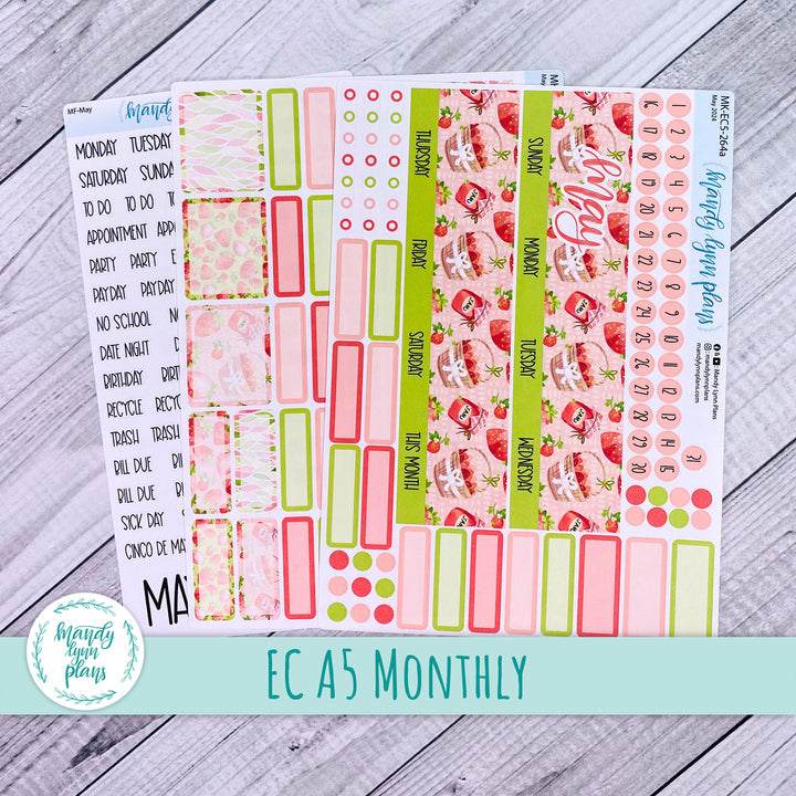 EC A5 May Monthly Kit || Strawberry Patch || MK-EC5-264