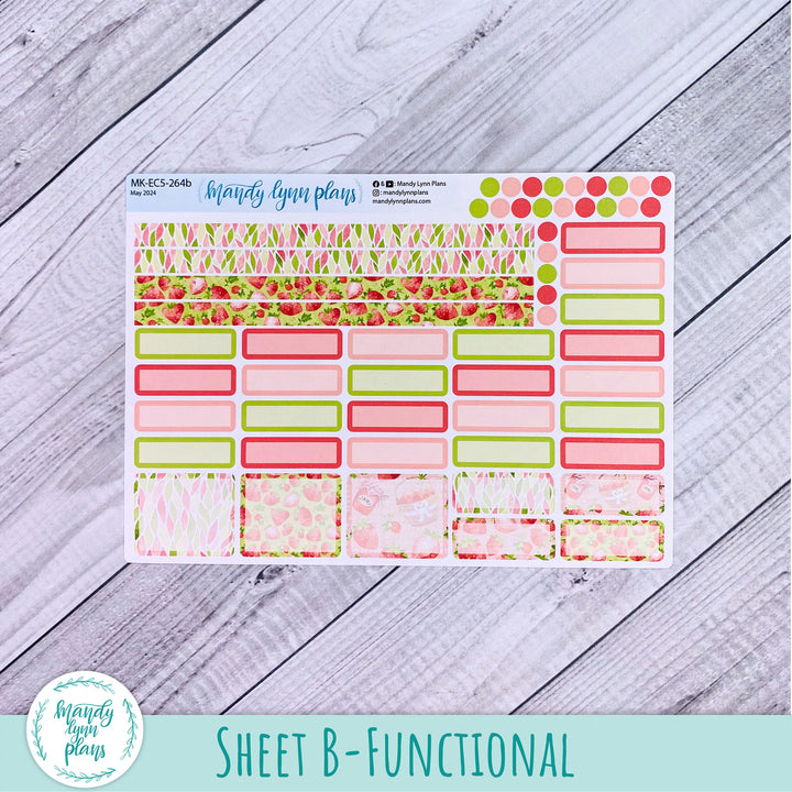 EC A5 May Monthly Kit || Strawberry Patch || MK-EC5-264