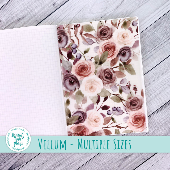Autumn Floral Vellum || 337
