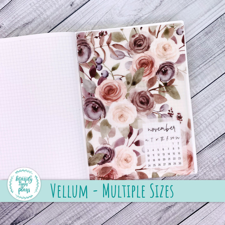 Autumn Floral Vellum || 337