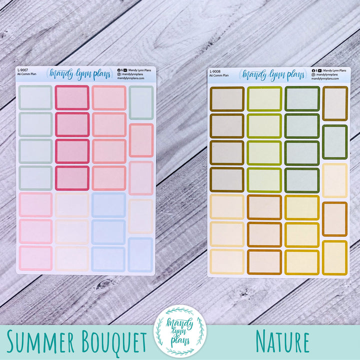 A6 Common Planner || Large Labels