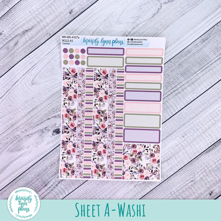 Wonderland 222 Weekly Kit || Autumn Floral || 337