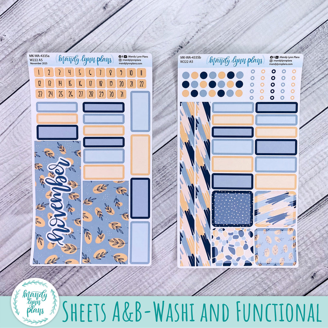 Wonderland 222 November 2025 Monthly Kit || Abstract Botanicals || 335