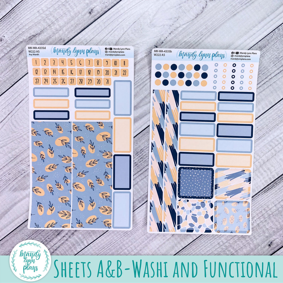 2025 Any Month Wonderland 222 Monthly Kit || Abstract Botanicals || 335