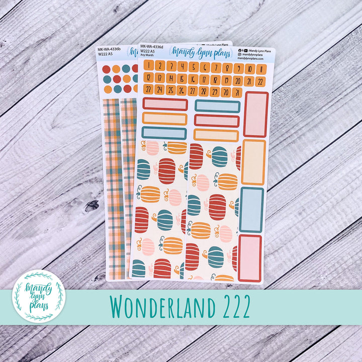 2025 Any Month Wonderland 222 Monthly Kit || Boho Fall || 336