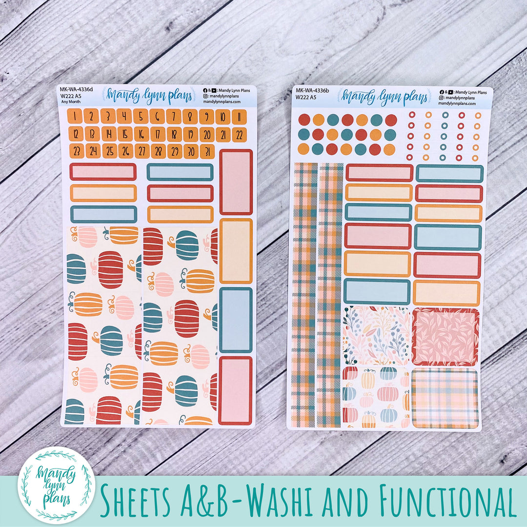 2025 Any Month Wonderland 222 Monthly Kit || Boho Fall || 336