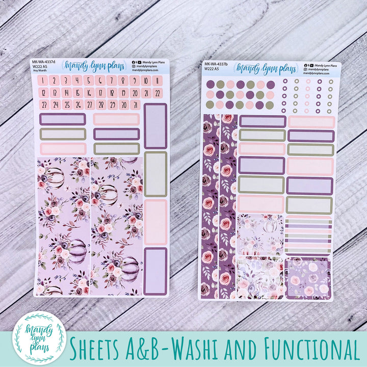 2025 Any Month Wonderland 222 Monthly Kit || Autumn Floral || 337
