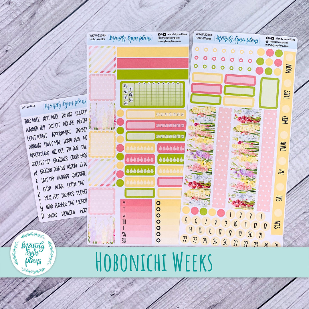 Hobonichi Weeks Weekly Kit || Gladiolus || WK-W-2268