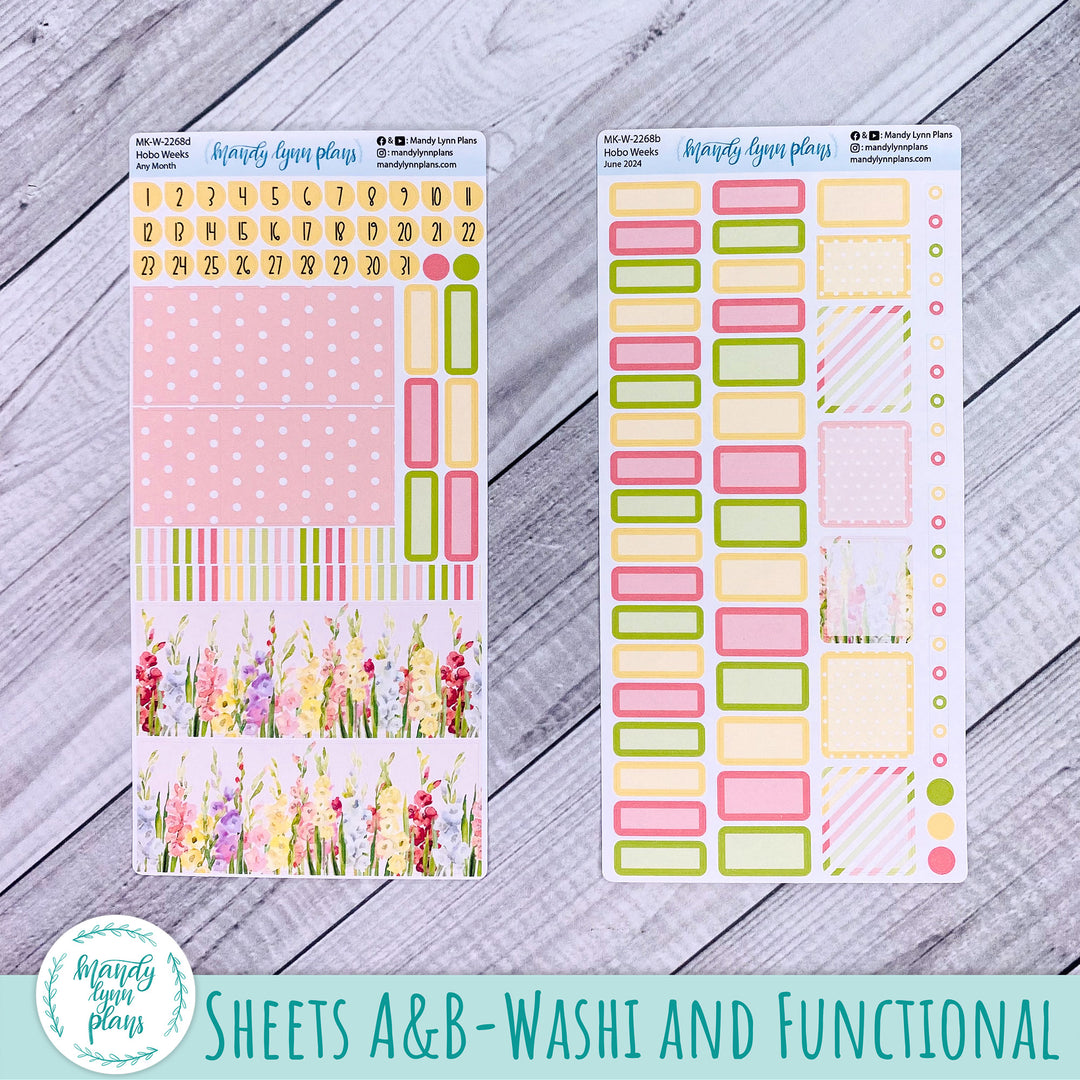 Any Month Hobonichi Weeks Monthly Kit || Gladiolus || MK-W-2268