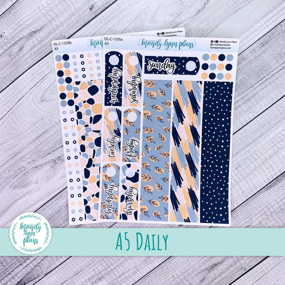 A5 Daily Kit || Abstract Botanicals || DL-C-1335