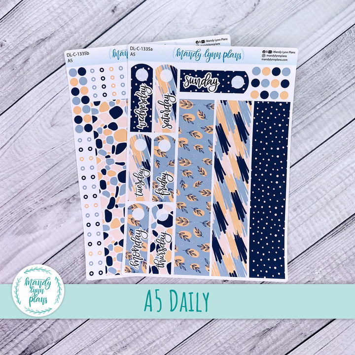 A5 Daily Kit || Abstract Botanicals || DL-C-1335