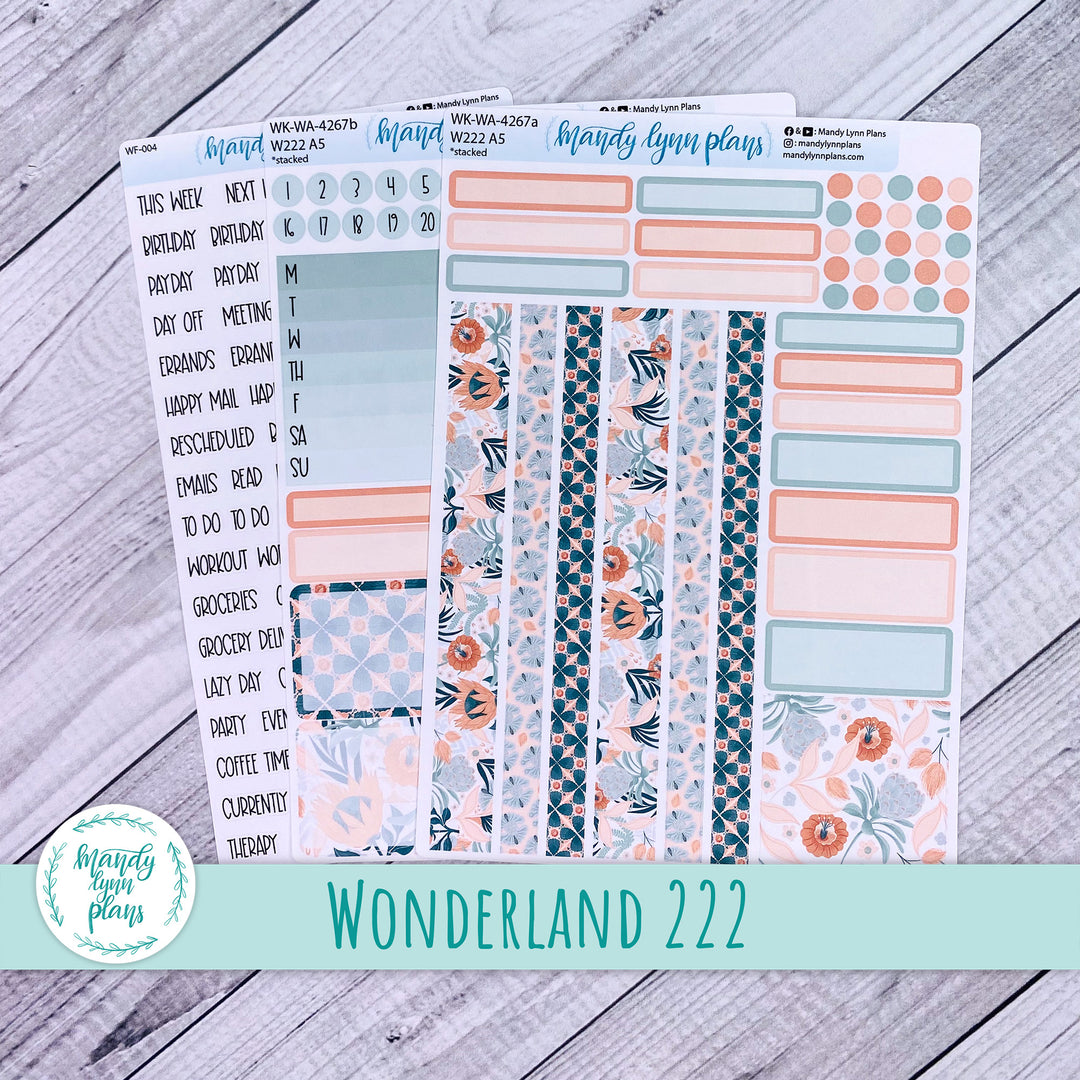 Wonderland 222 Weekly Kit || Hawaiian Breeze || 267