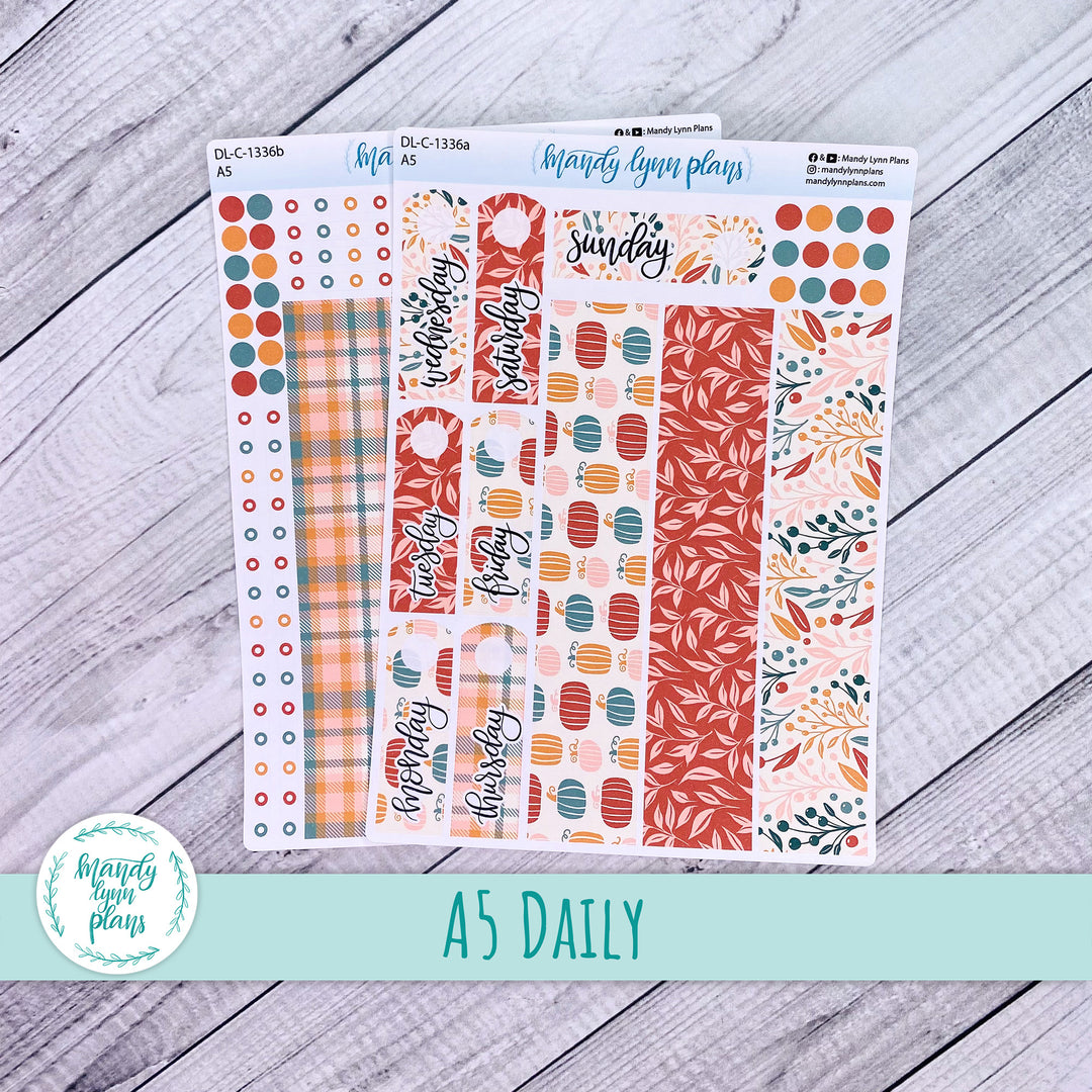 A5 Daily Kit || Boho Fall || DL-C-1336