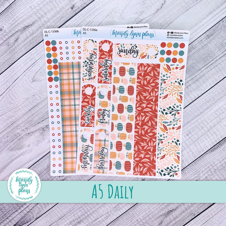 A5 Daily Kit || Boho Fall || DL-C-1336