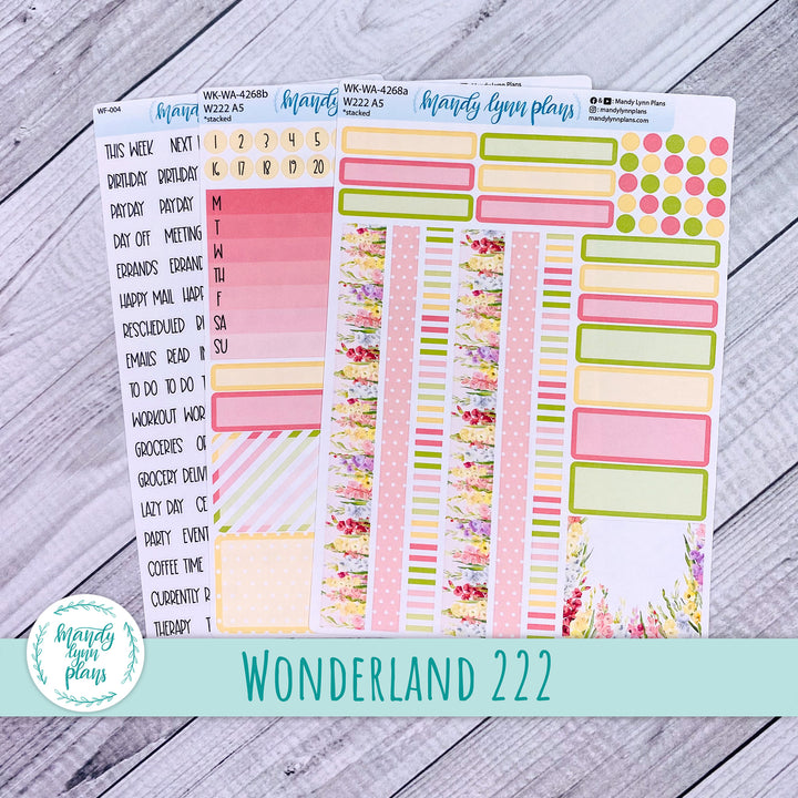 Wonderland 222 Weekly Kit || Gladiolus || 268