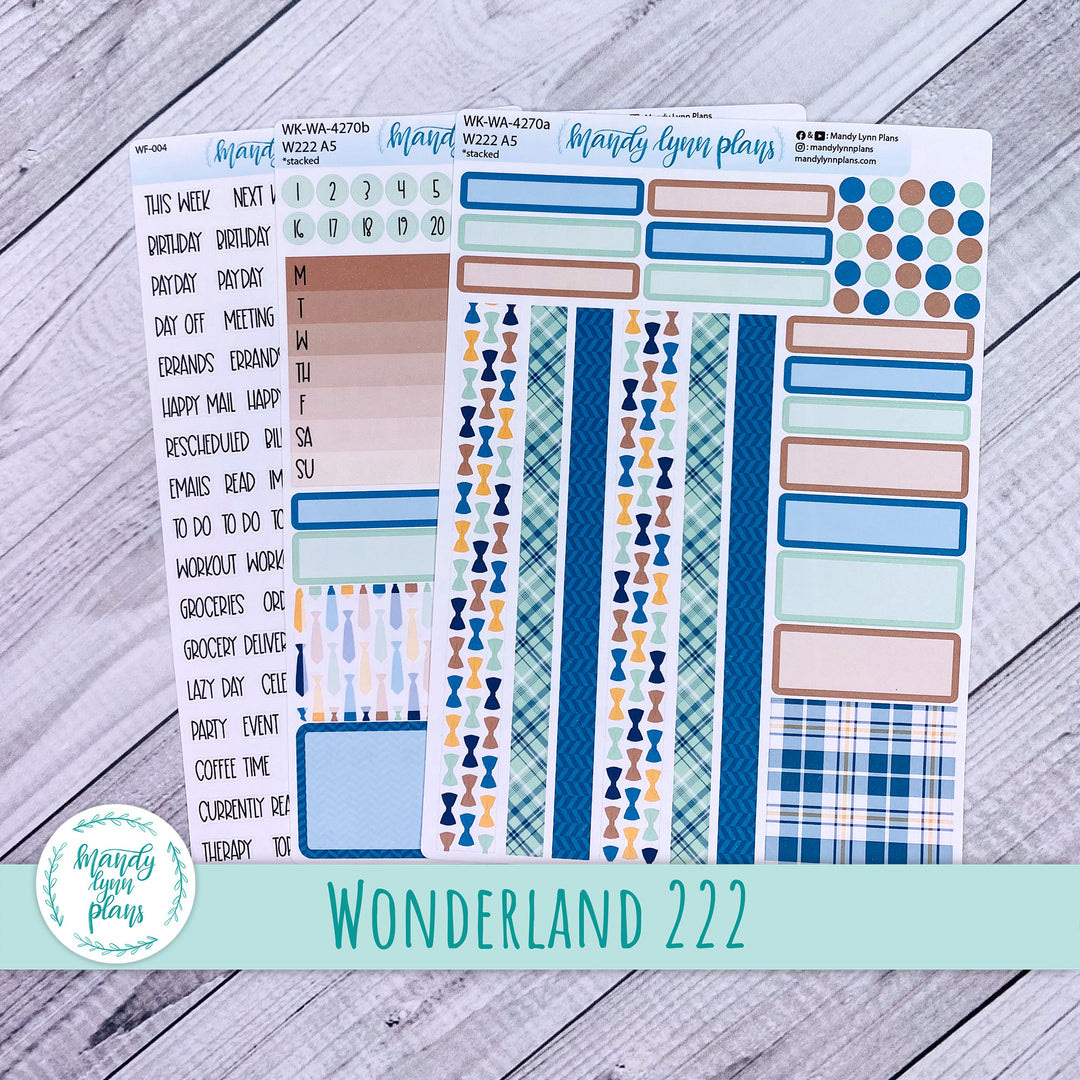 Wonderland 222 Weekly Kit || Father's Day || 270
