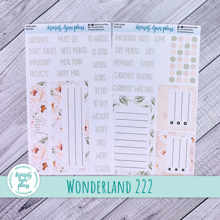 June Wonderland 222 Dashboard || Peonies || 269
