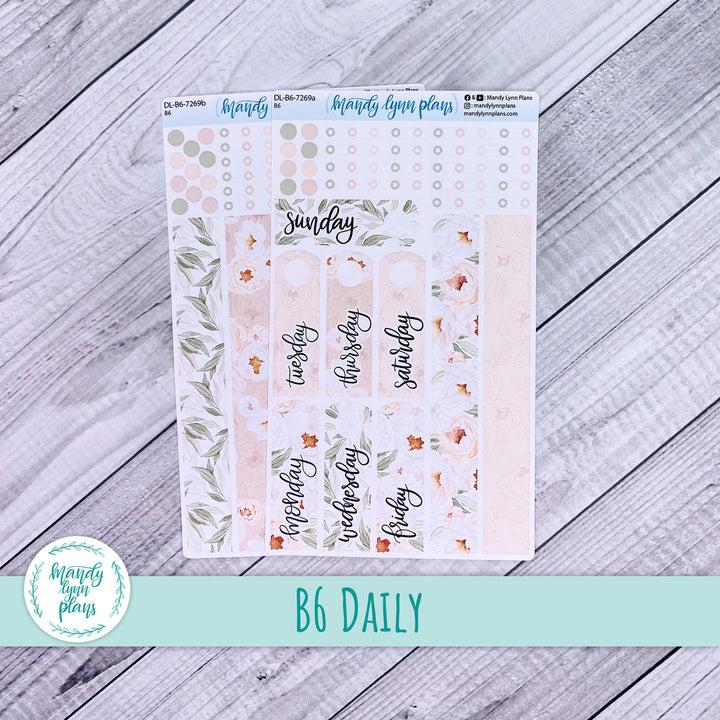 B6 Daily Kit || Peonies || DL-B6-7269