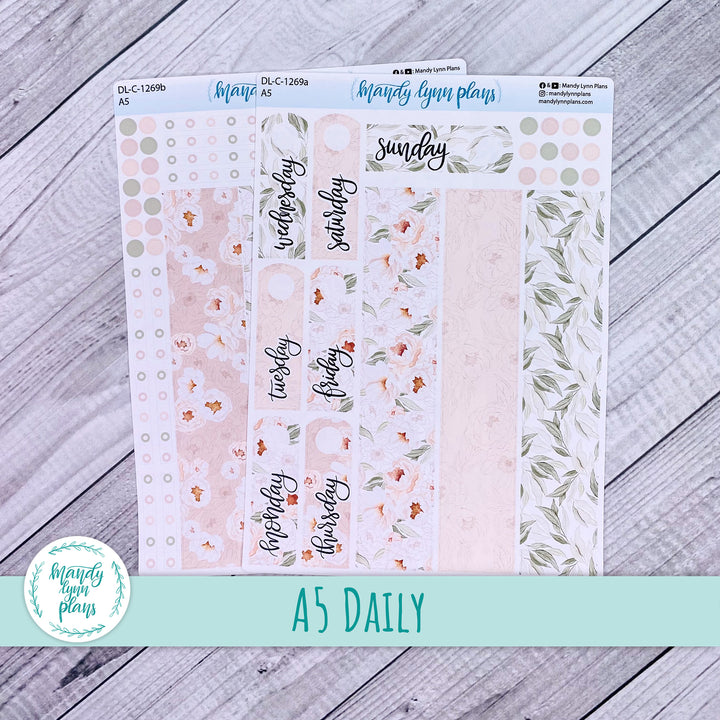 A5 Daily Kit || Peonies || DL-C-1269