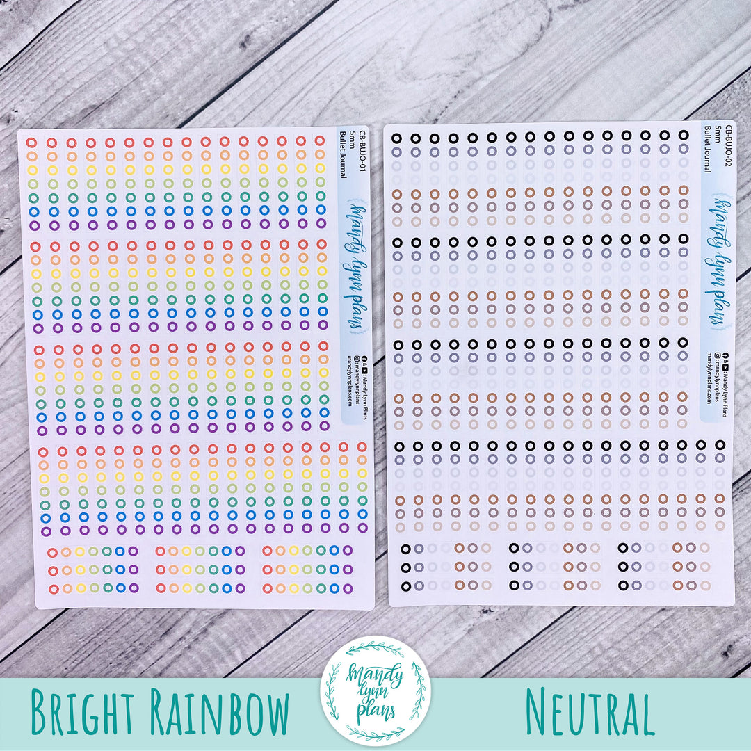 5.0mm Bullet Journal Checklist