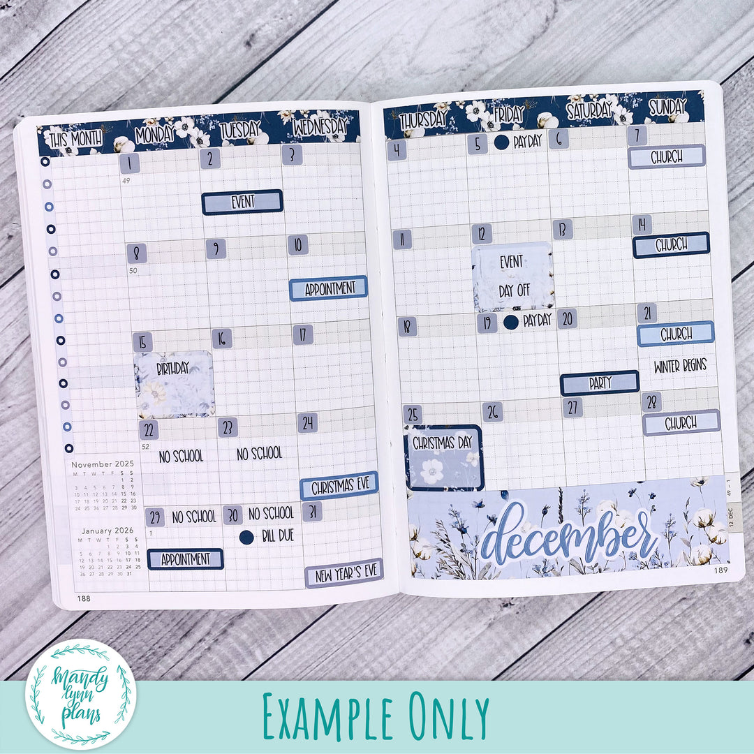 Wonderland 222 December 2025 Monthly Kit || Snow Day || 342