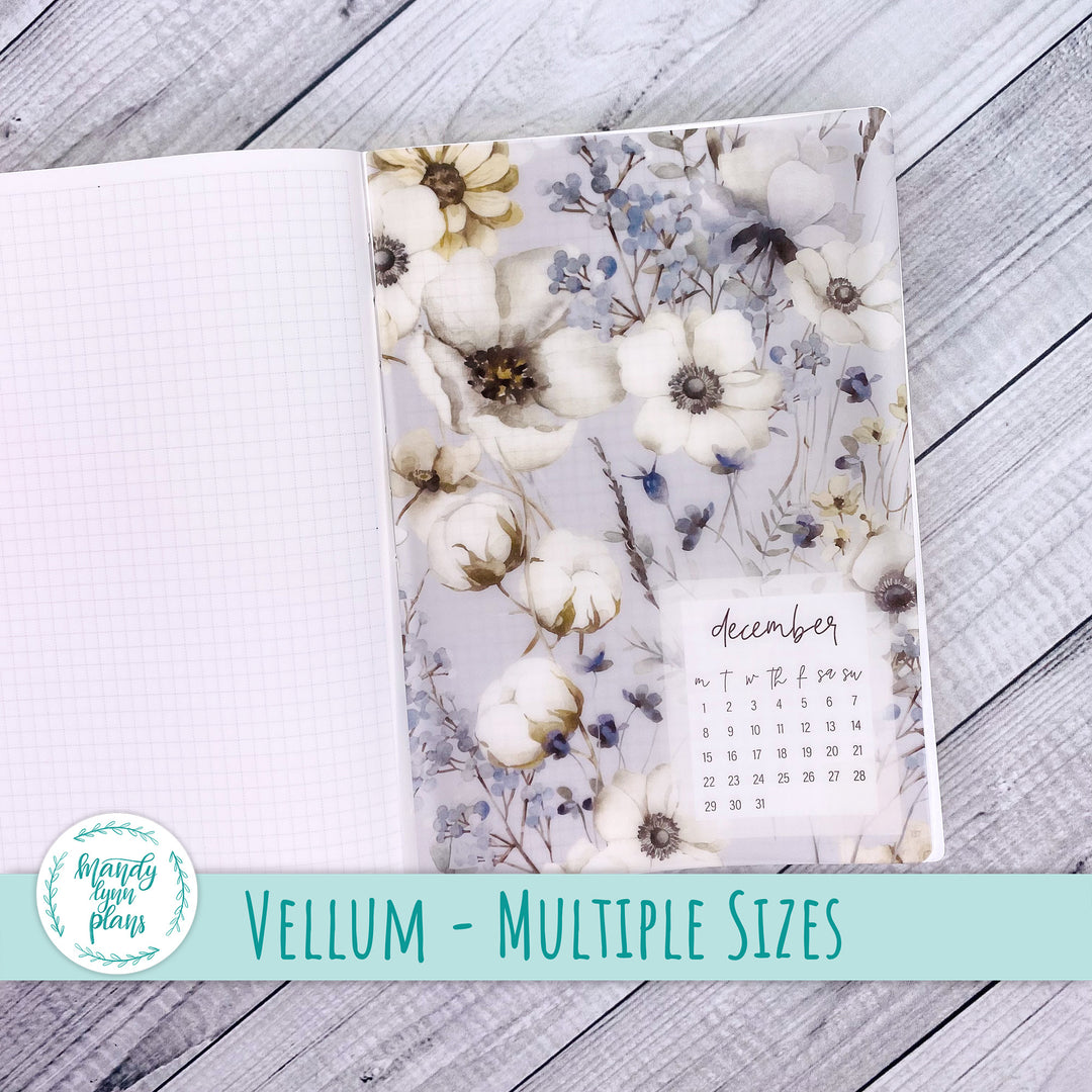 Winter Blues Vellum || 341