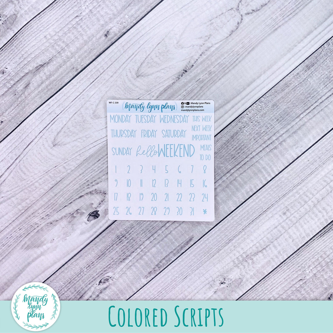 Winter Cheer Add-Ons || 339