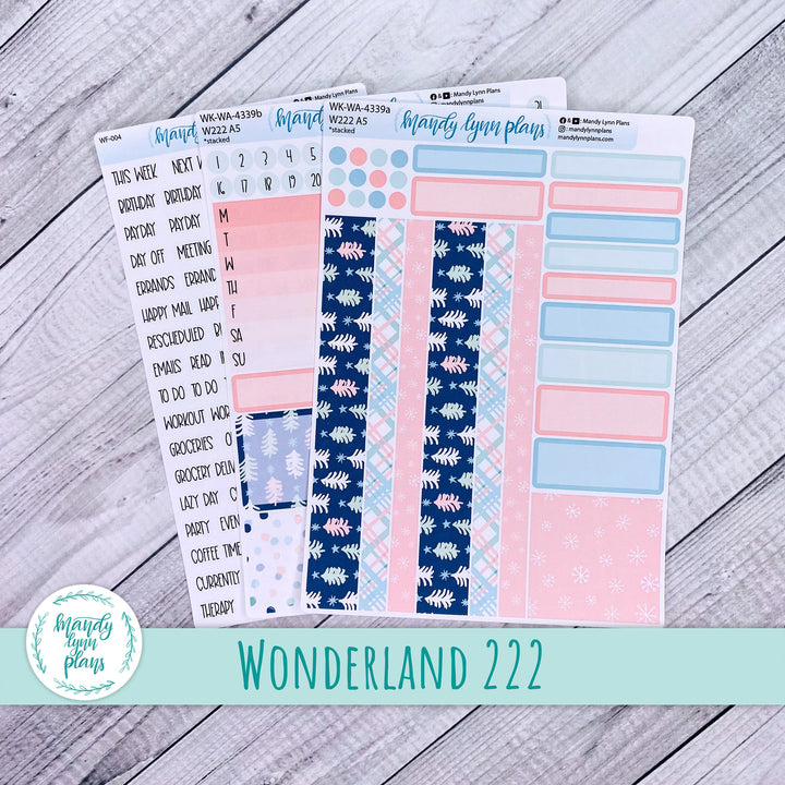 Wonderland 222 Weekly Kit || Winter Cheer || 339