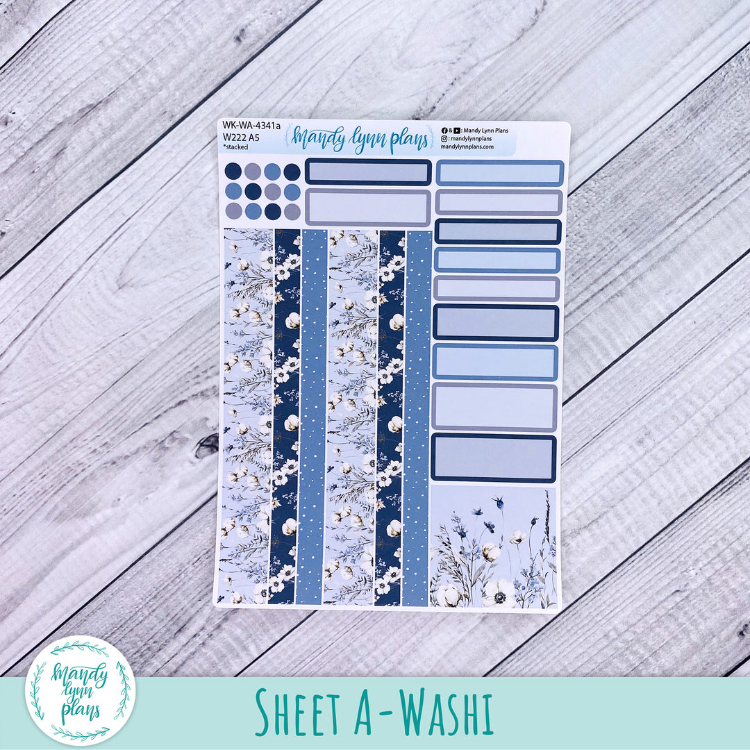 Wonderland 222 Weekly Kit || Winter Blues || 341