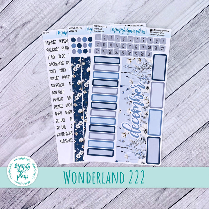 Wonderland 222 December 2025 Monthly Kit || Winter Blues || 341