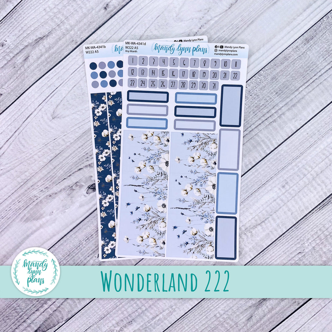 2025 Any Month Wonderland 222 Monthly Kit || Winter Blues || 341