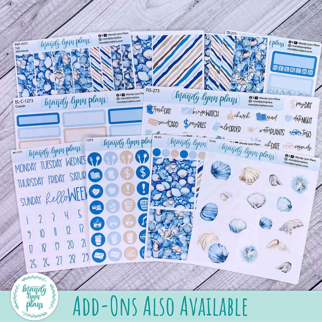 A5 Daily Kit || Seashells || DL-C-1273