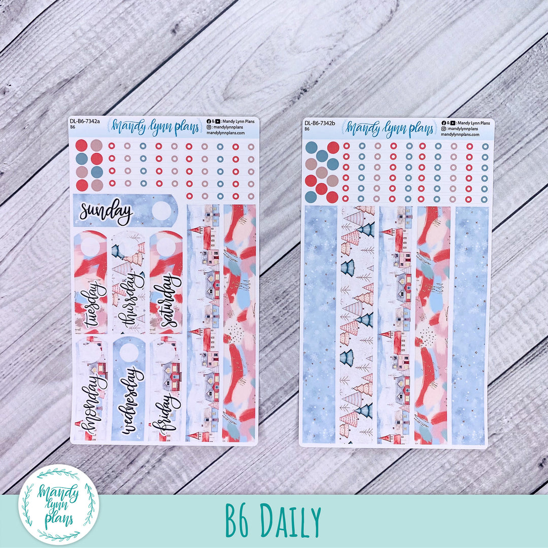 B6 Daily Kit || Snow Day || DL-B6-7342